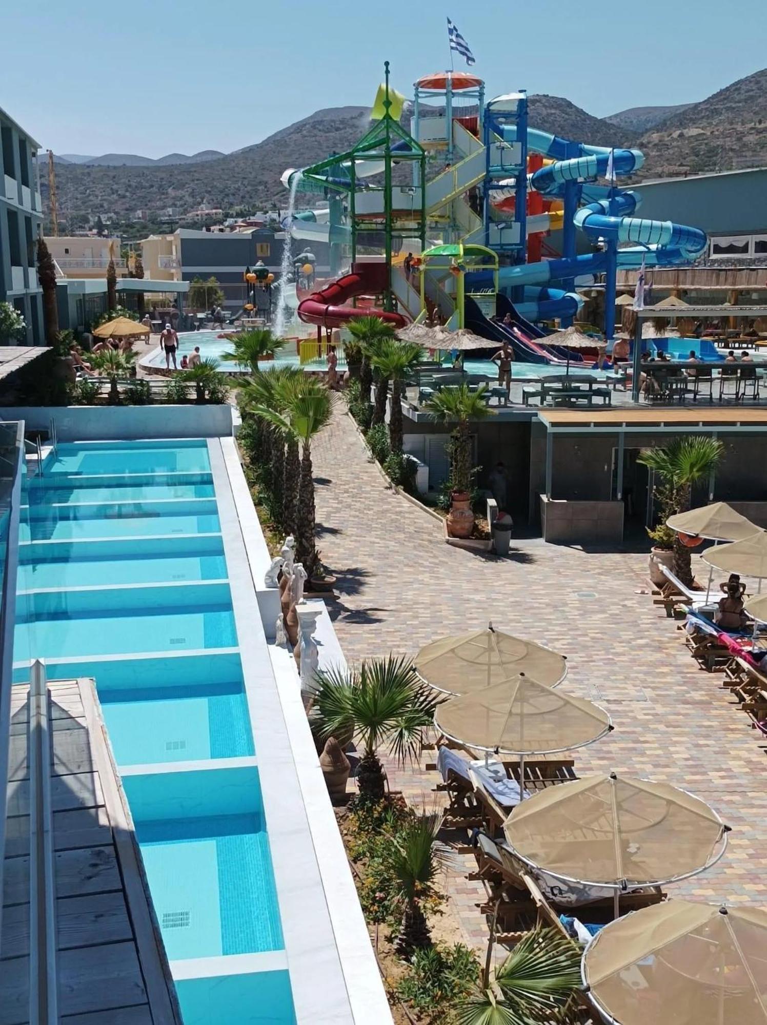 Eri Beach & Village Hotel ヘルソニソス エクステリア 写真