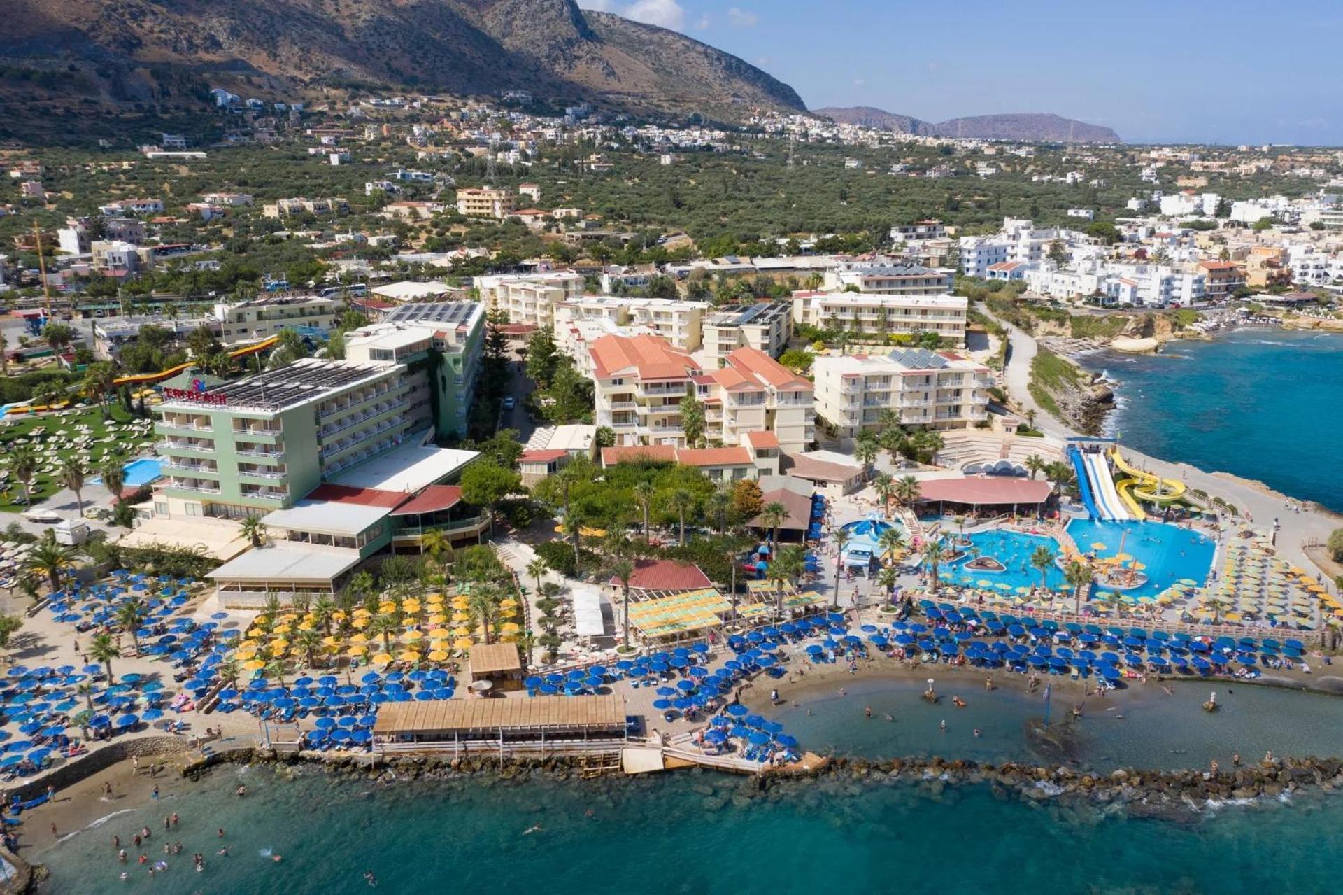 Eri Beach & Village Hotel ヘルソニソス エクステリア 写真